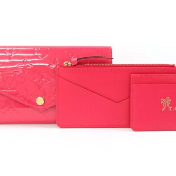 Louis Vuitton Vernis Portefeuille Jeanne Flap Bi-fold Long Wallet M61689 Hot ...